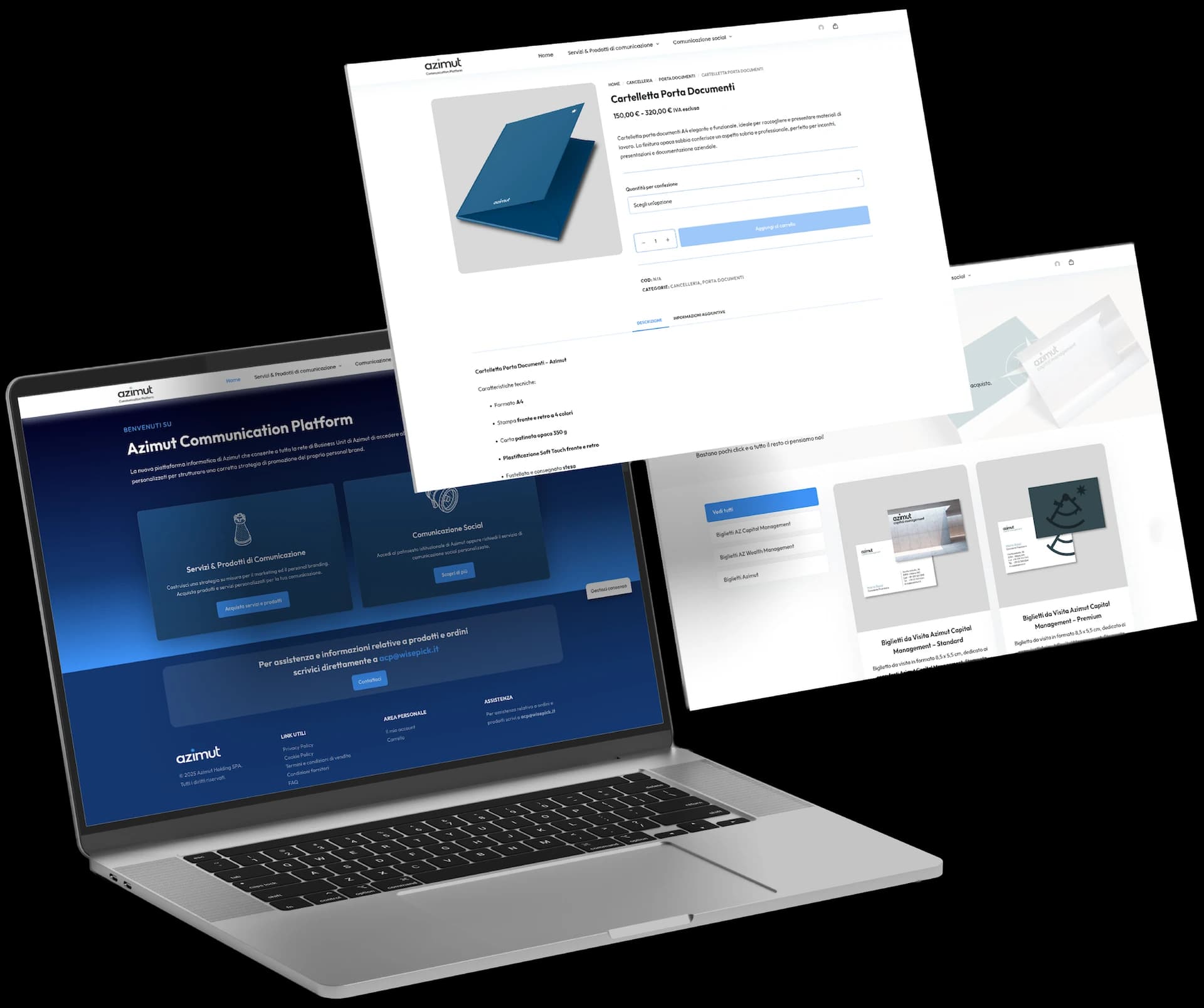 Azimut - Mockup
