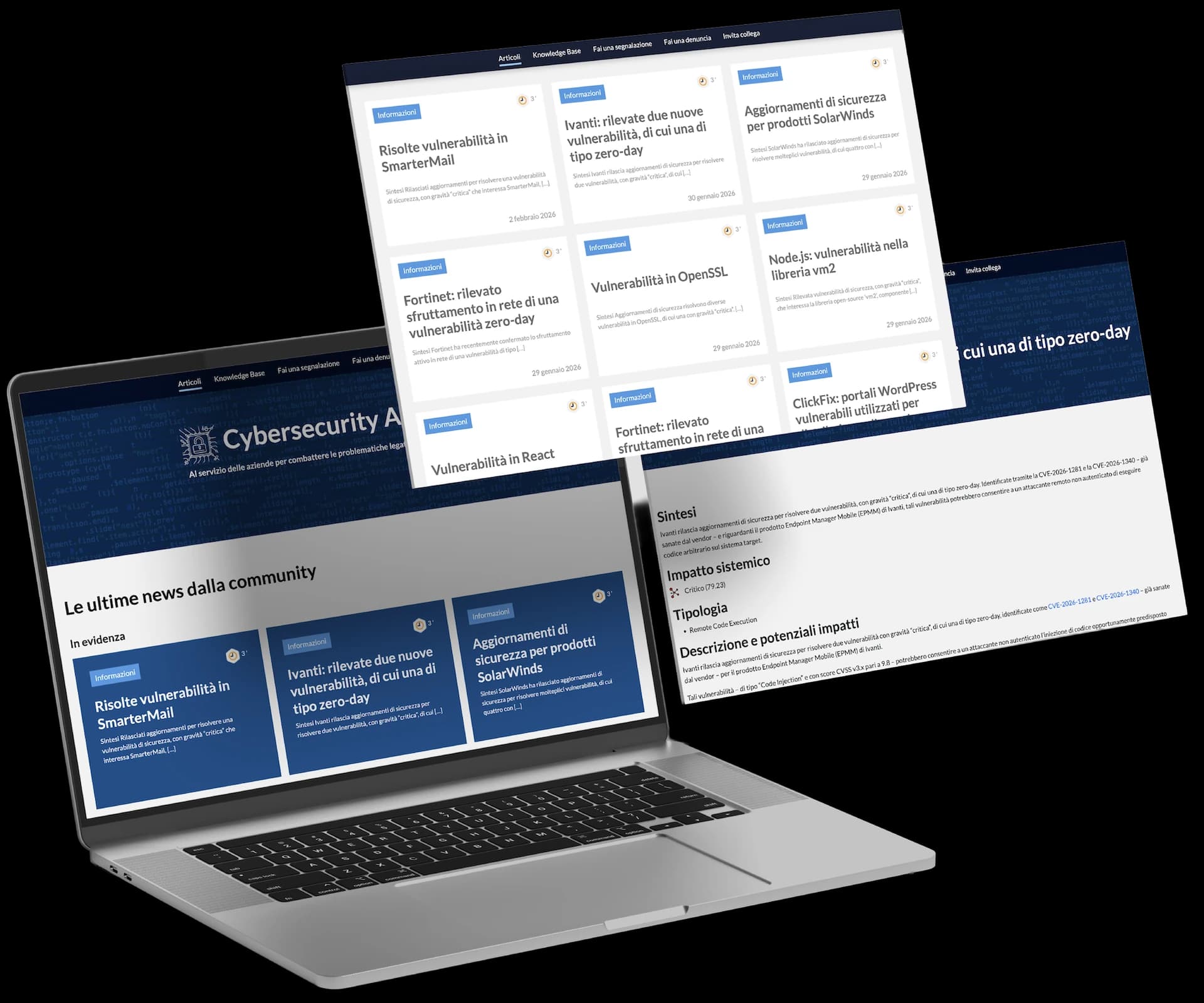 Cyber Security Alliance - Mockup